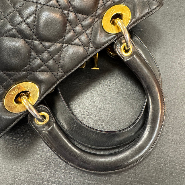 Sac Lady Dior Small Noir