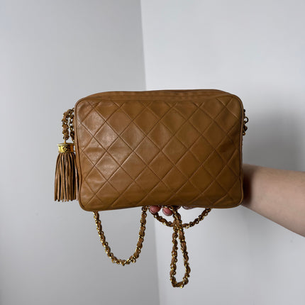 Sac Chanel Caméra Caramel