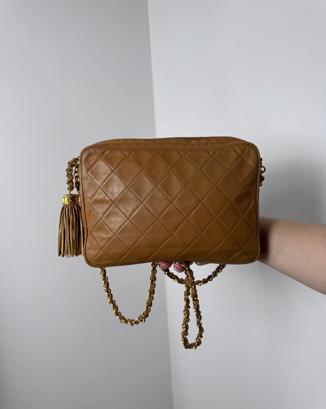 Sac Chanel Caméra Caramel