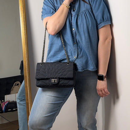 Sac Chanel 2.55 24 cm jersey