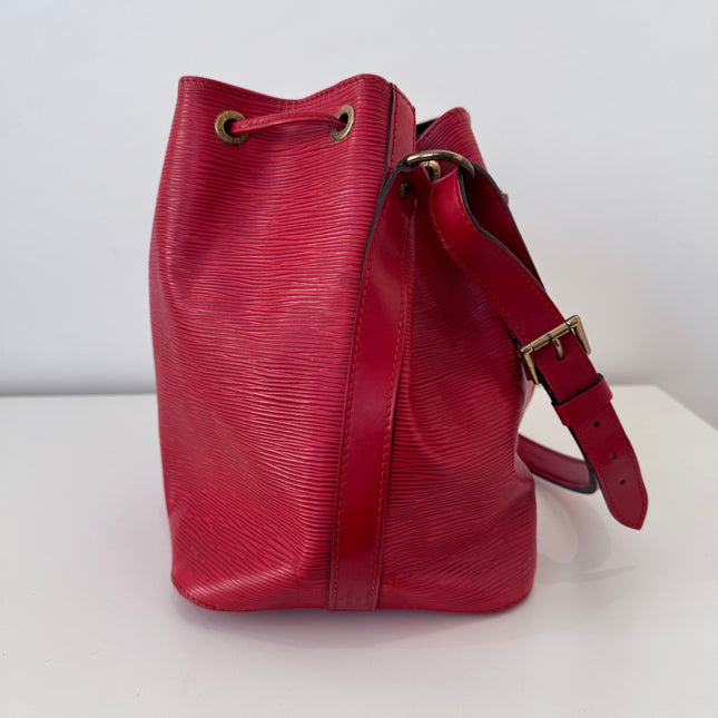 Sac Louis Vuitton Noé PM rouge