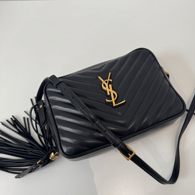 Sac Saint Laurent caméra lou noir