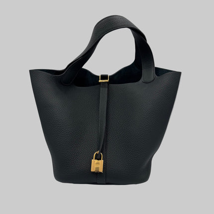 Sac Picotin 22 Hermès Vert Sapin