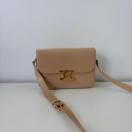 Sac Céline Triomphe classique Veau naturel