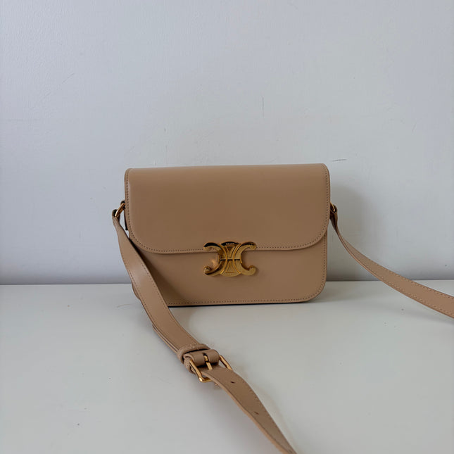 Sac Céline Triomphe classique Veau naturel