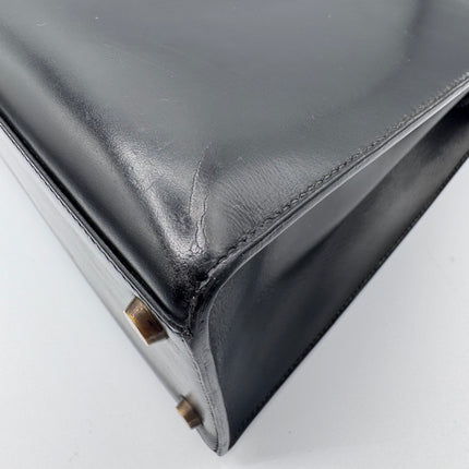 Kelly 32 Hermès Box Noir