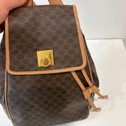 Sac à dos Celine vintage Macadam
