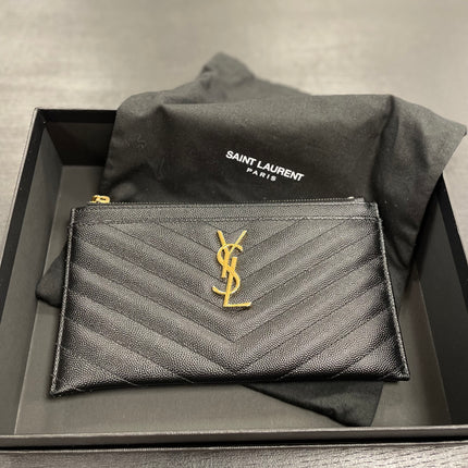 Pochette Cassandre Zippée Saint Laurent