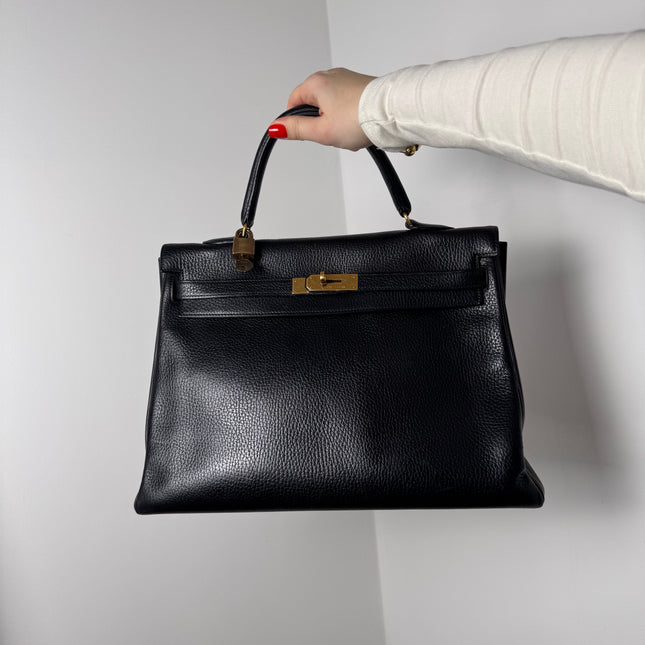 Sac Hermès Kelly 35 retourné