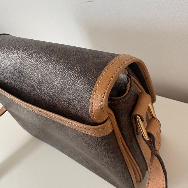 Sac Céline bandoulière toile Macadam
