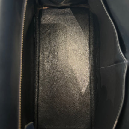 Sac Hermès Kelly 28 Cuir box Marine