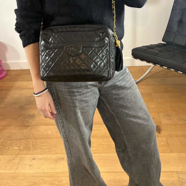 Sac Chanel caméra vintage