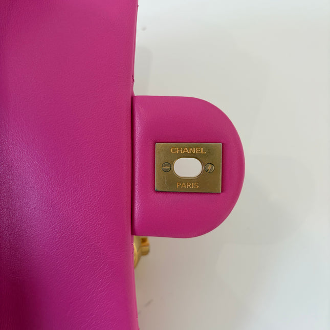 Sac Chanel Timeless Small édition limitée pearl crush rose
