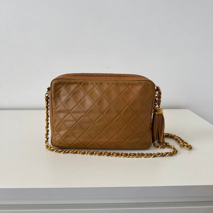 Sac Chanel Caméra Caramel bandoulière