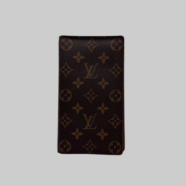 Portefeuille chéquier Louis Vuitton Monogram