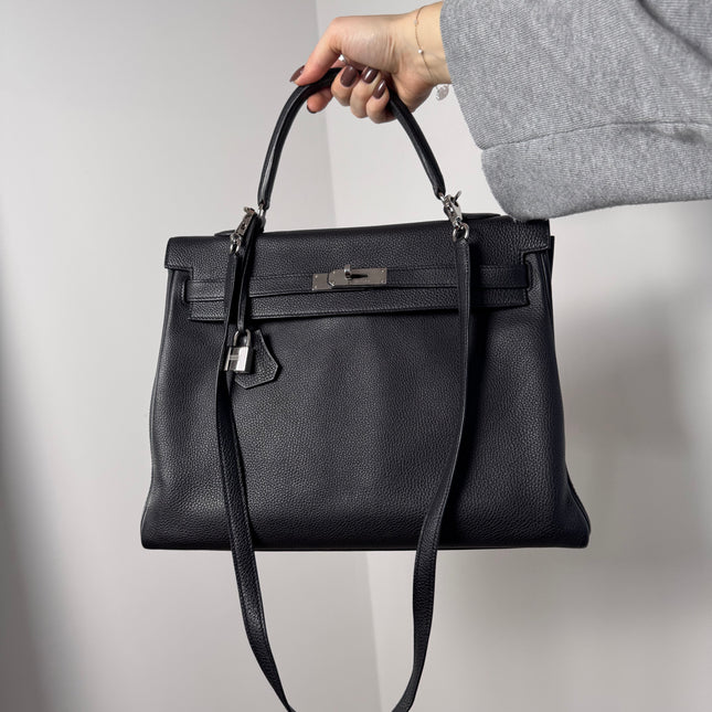 Sac Kelly 35 Hermès Noir