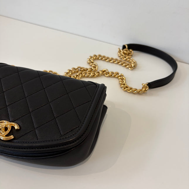 Sac Chanel underline noir bandoulière