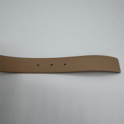 Ceinture Chanel cuir Beige