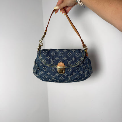 Sac Louis Vuitton Pleaty Denim Monogram