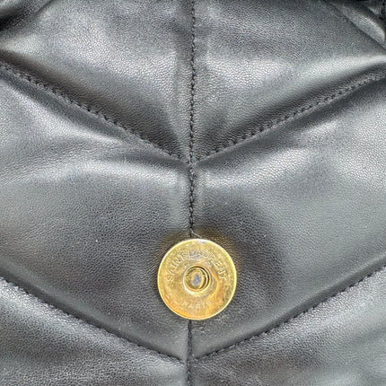 Sac Saint Laurent Puffer Small Noir