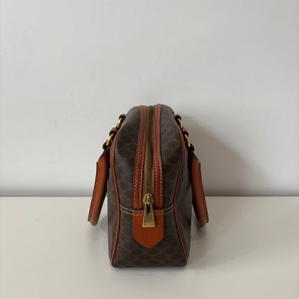 Sac Céline boston toile macadam vintage