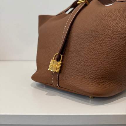 Sac Hermès Picotin 22 Gold