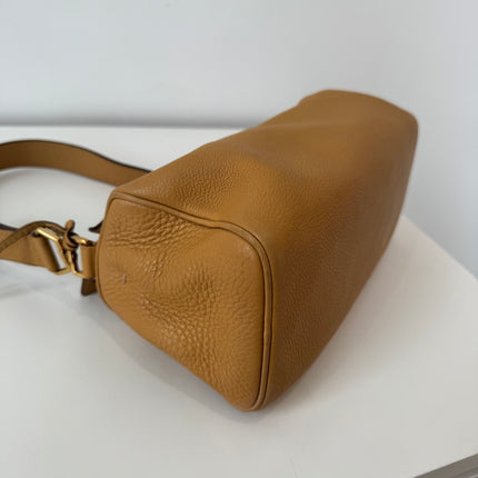 Sac baguette Prada bronze
