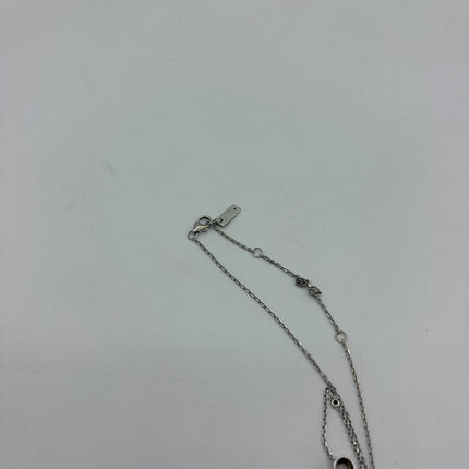 Collier Messika Move baby Pave or blanc et diamants