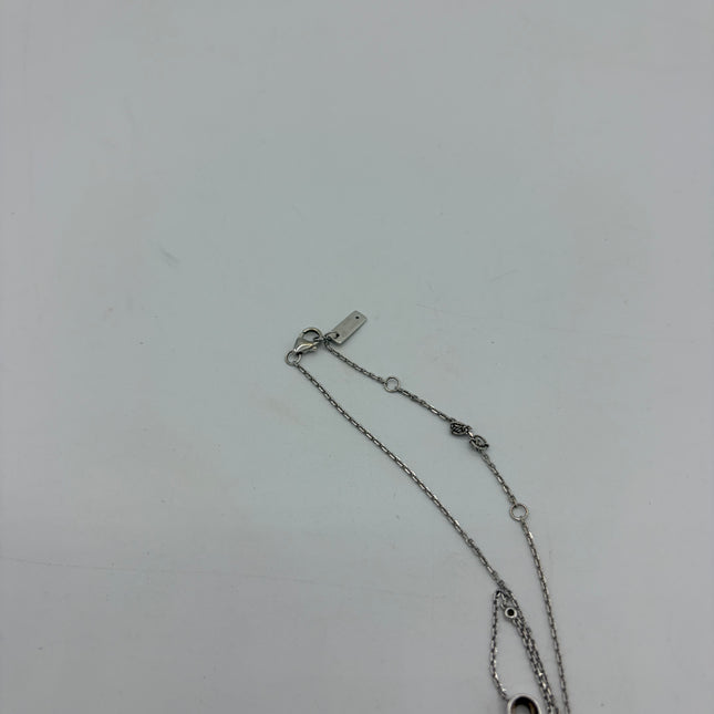 Collier Messika Move baby Pave or blanc et diamants