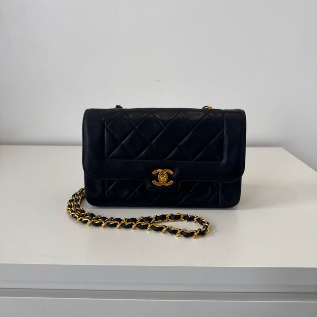 Sac Chanel Diana PM Marine