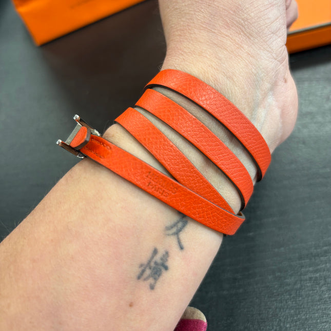 Bracelet Behapi Triple Tour Hermès T2