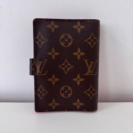 Couverture d’agenda Louis Vuitton Monogram pm
