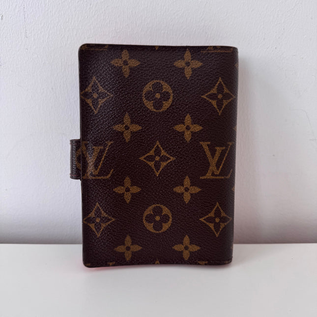 Couverture d’agenda Louis Vuitton Monogram pm