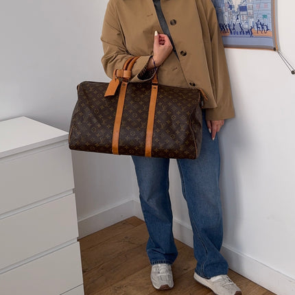 Sac Louis Vuitton Keepall 50 Monogram