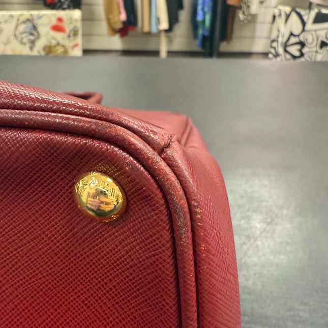 Cabas Prada Galleria GM Rouge