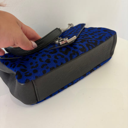 Sac Saint Laurent Collège Veau façon Poulain Bleu