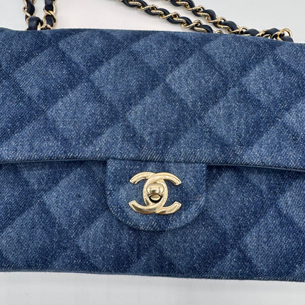 Sac Timeless Chanel Bleu Jean