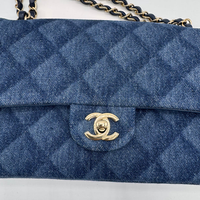 Sac Timeless Chanel Bleu Jean