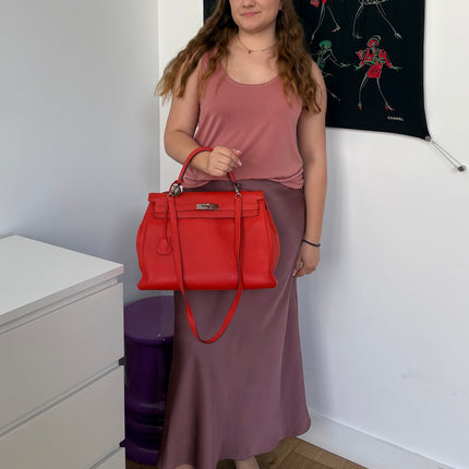 Kelly Hermès 35 Orange Poppy