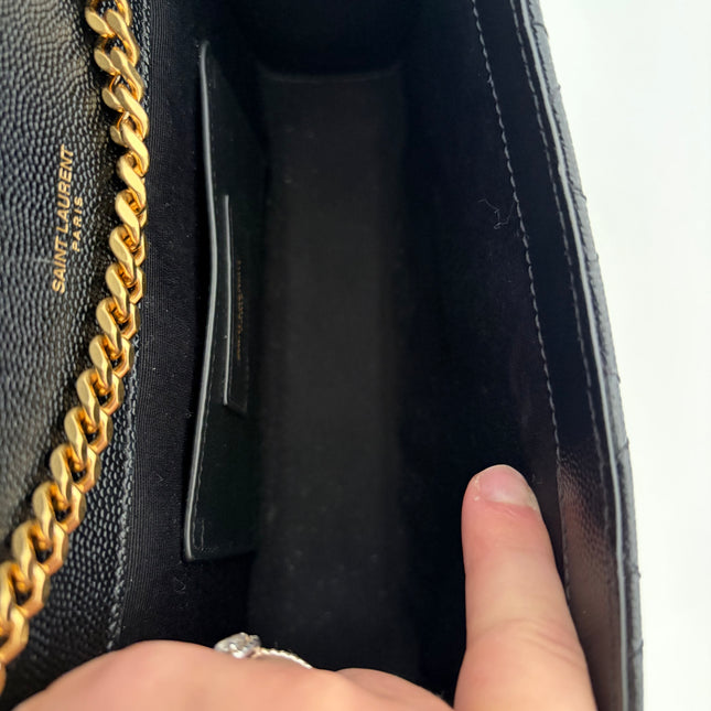Sac Saint Laurent Enveloppe small Noir