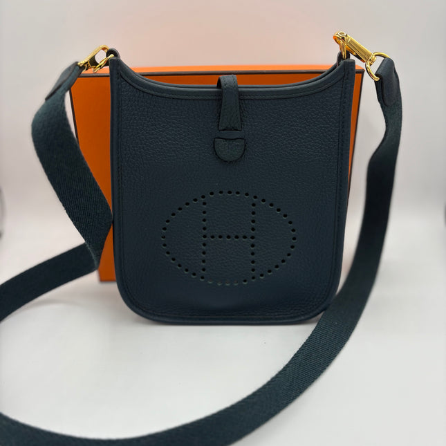 Sac Hermès Evelyne 16 vert cyprès