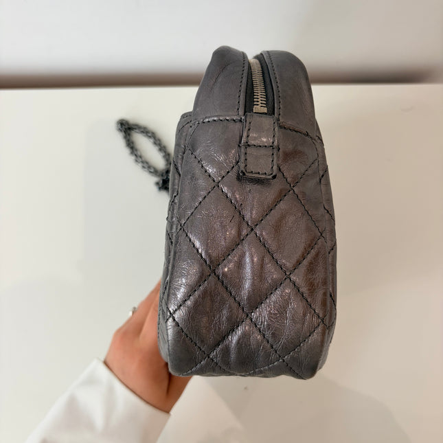 Sac Chanel Caméra 2.55 Argent Irisé