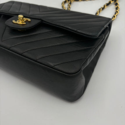 Sac Chanel Timeless chevrons noir