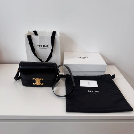 Sac Celine Triomphe Teen noir