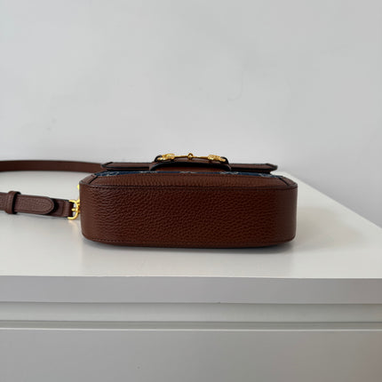 Sac Gucci Horsebit 1955 PM Denim