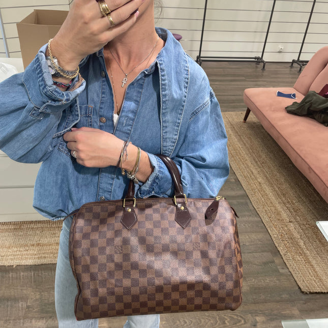 Sac Speedy 35 Damier Louis Vuitton