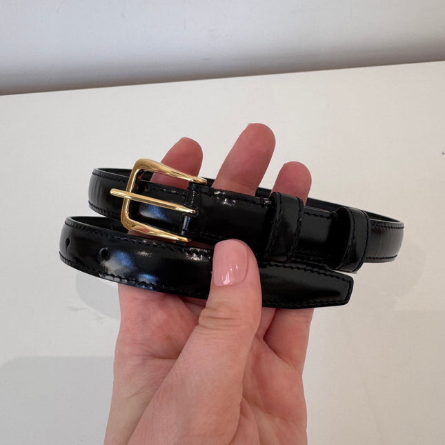 Ceinture Celine cuir Noir Taille 85