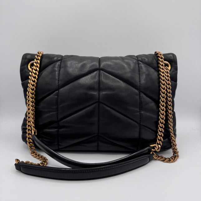 Sac Saint Laurent Puffer Small Noir