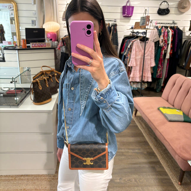 Sac Wallet on chain Margot Céline