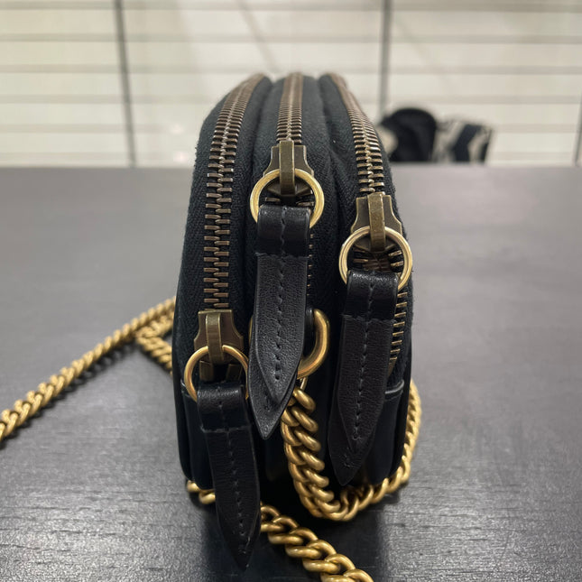 Sac Gucci GG Marmont Triple Zip